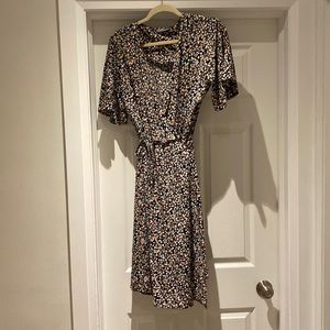 B.young wrap dress. Size 40